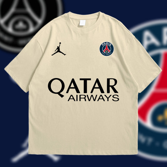 PSG Paris Saint-Germain Oversized T-Shirt - front and back print