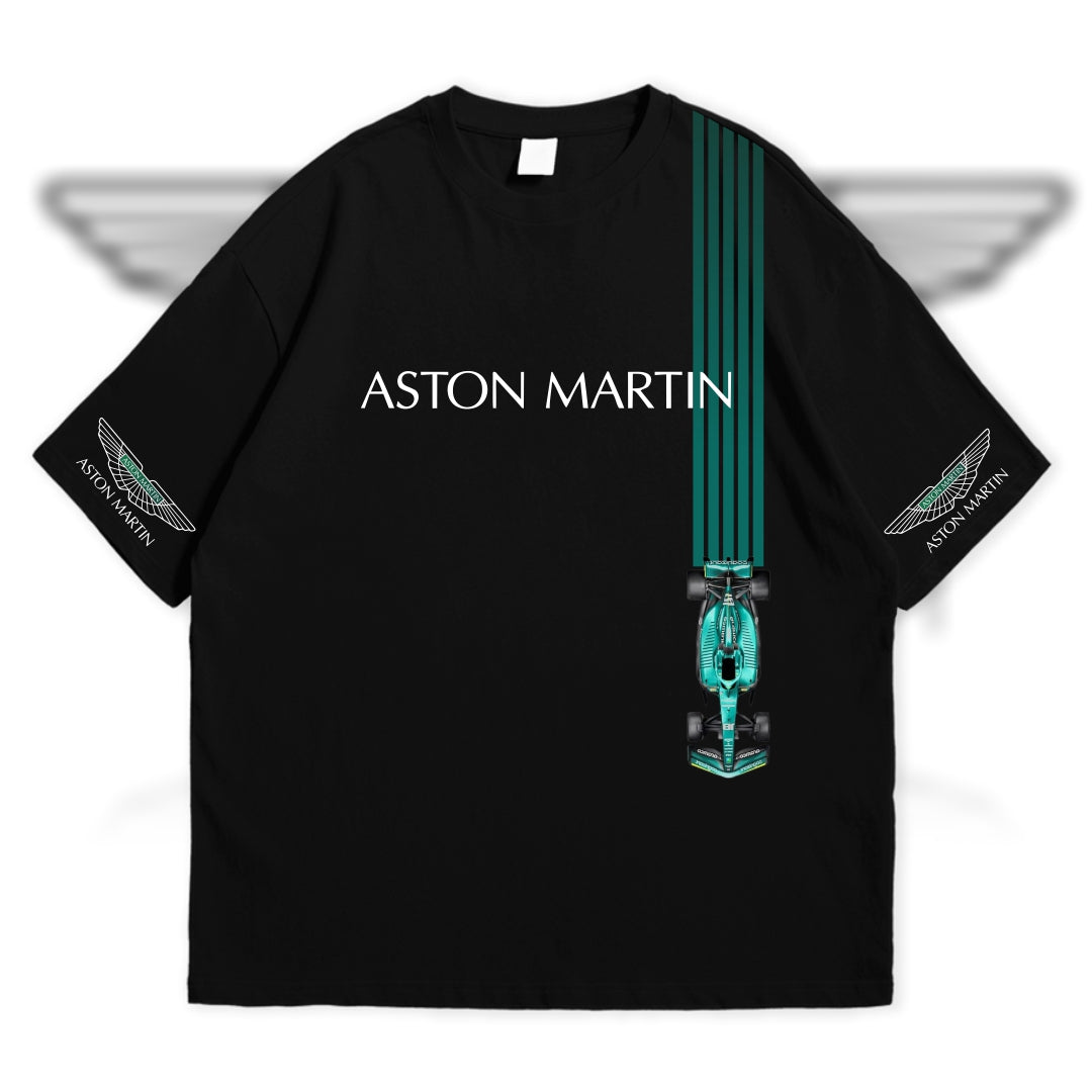 Aston Martin Racing Oversized Graphic T-Shirt – Speed Meets Style