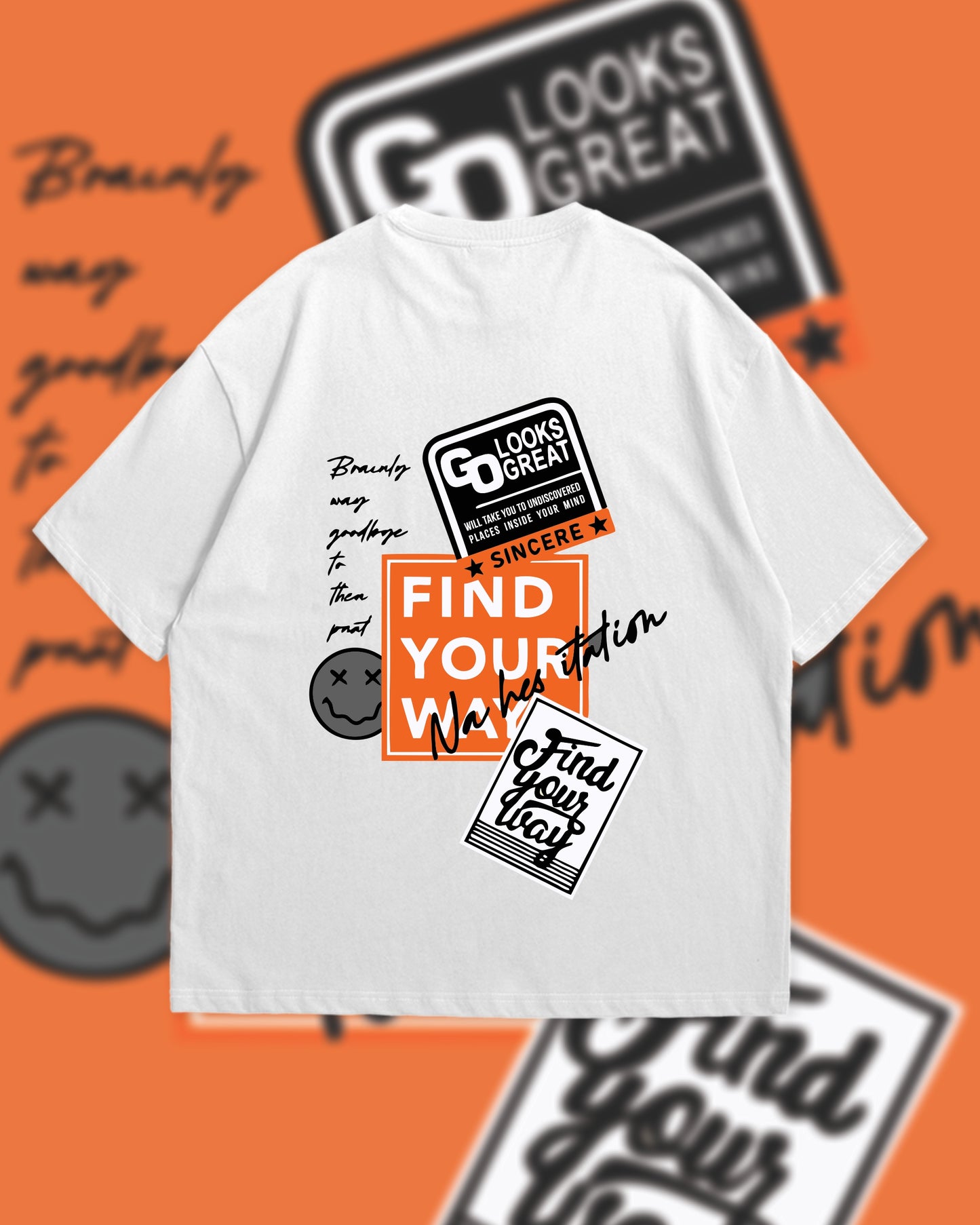 Find Your way Design t-shirt