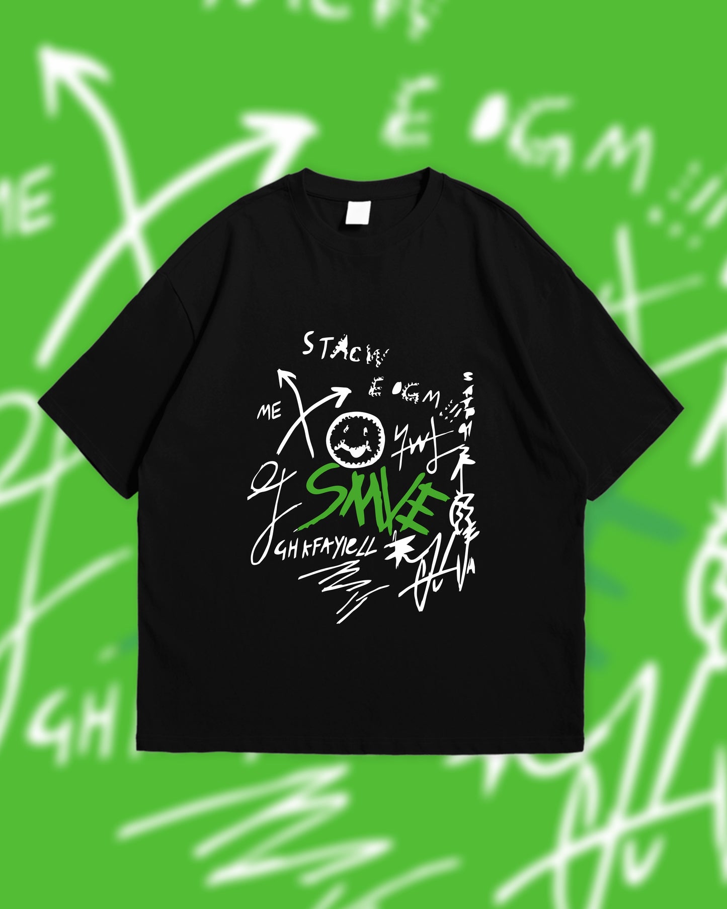 T Stack Printed T-Shirt