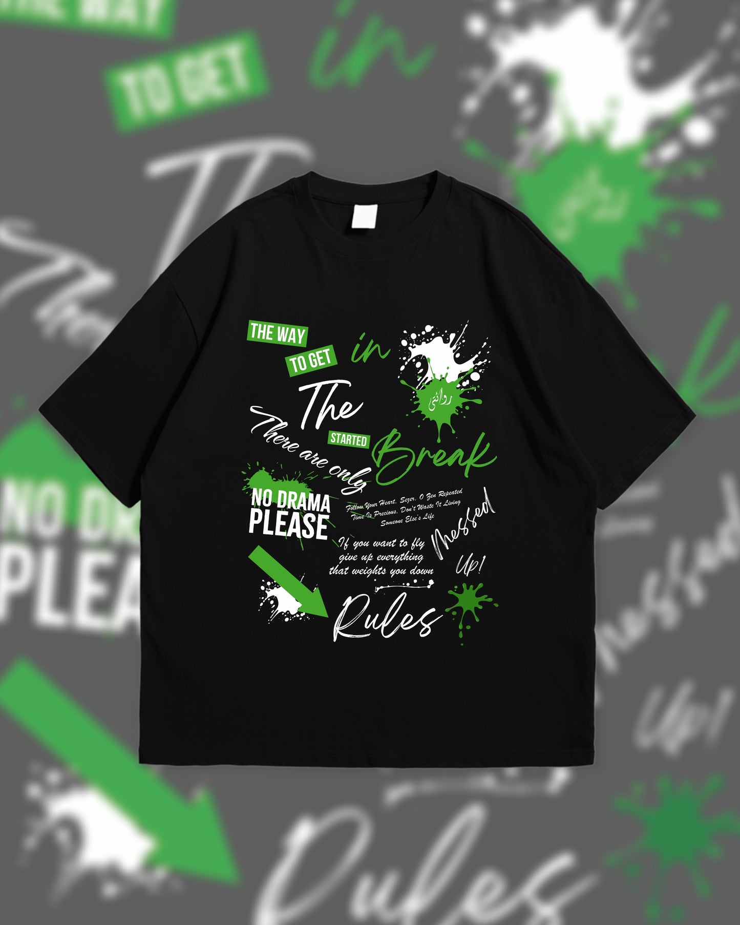 Break the Rules – Premium Streetwear T-Shirt