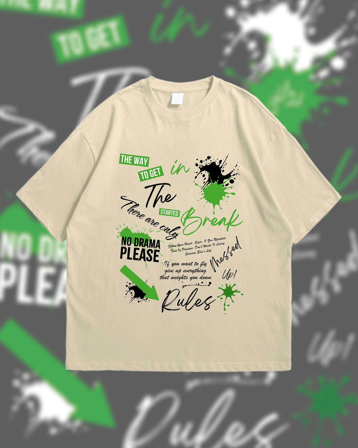 Break the Rules – Premium Streetwear T-Shirt