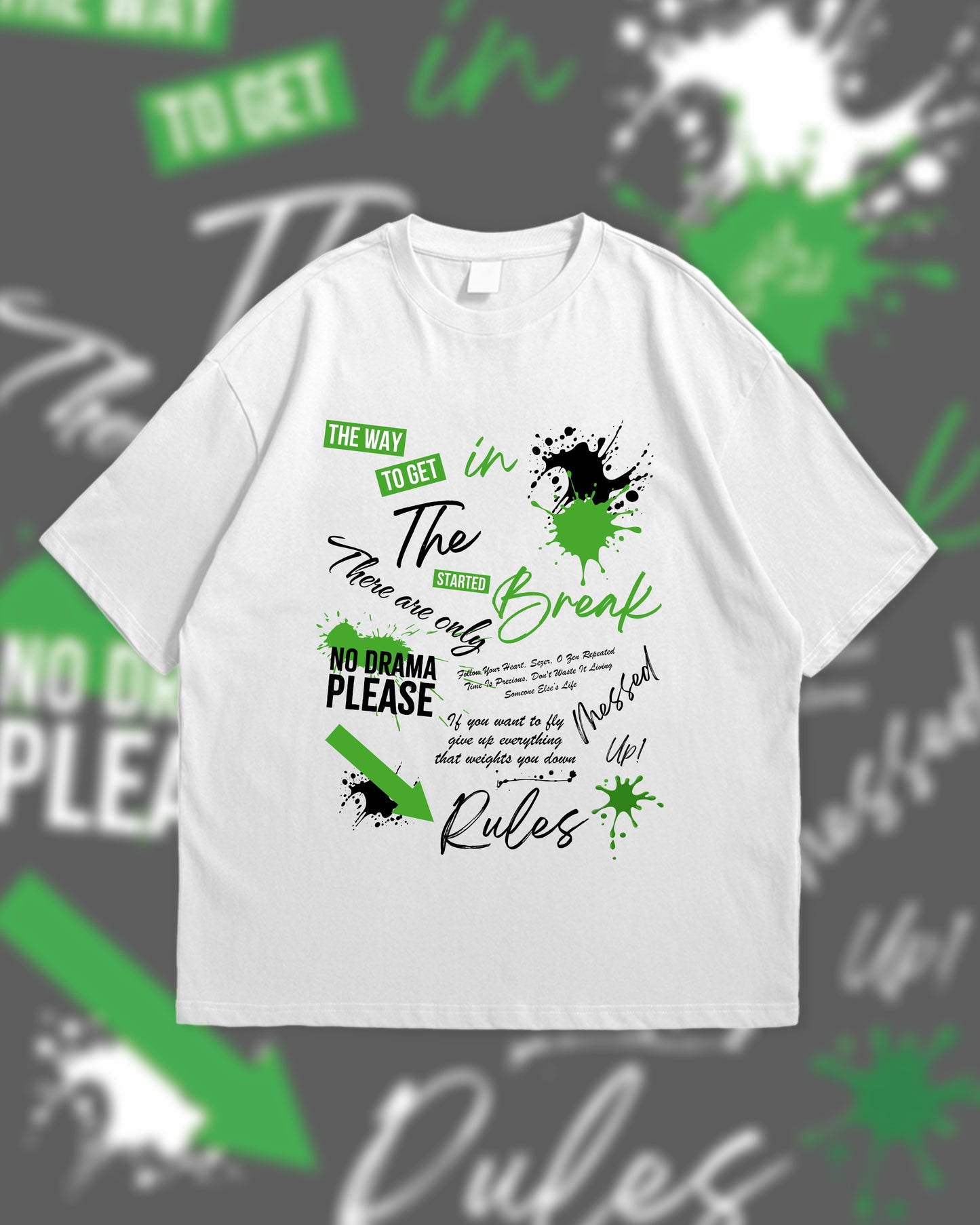 Break the Rules – Premium Streetwear T-Shirt